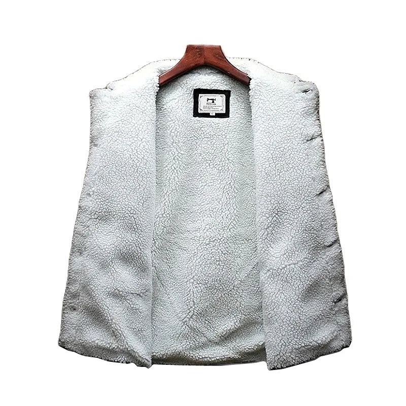 Light Blue Men Winter Jean Jackets Outerwear Warm Denim Coats Asian Size Wool Liner Thicker Jaqueta Black Thick Overcoat 6XL