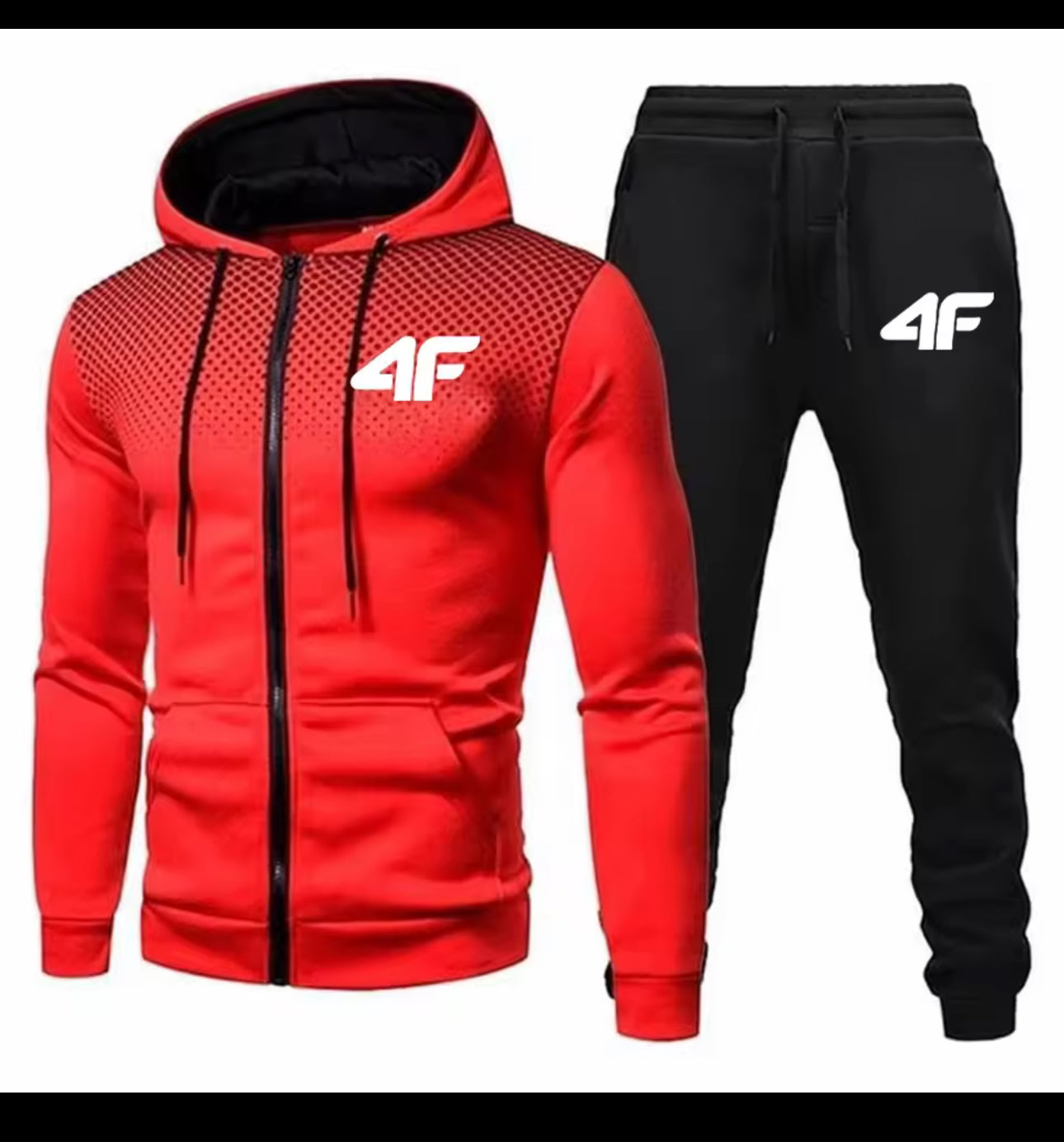 Men's Tracksuit Hooded Casual Jogger set