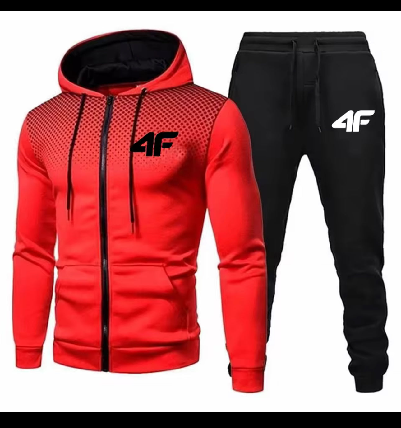 Men's Tracksuit Hooded Casual Jogger set