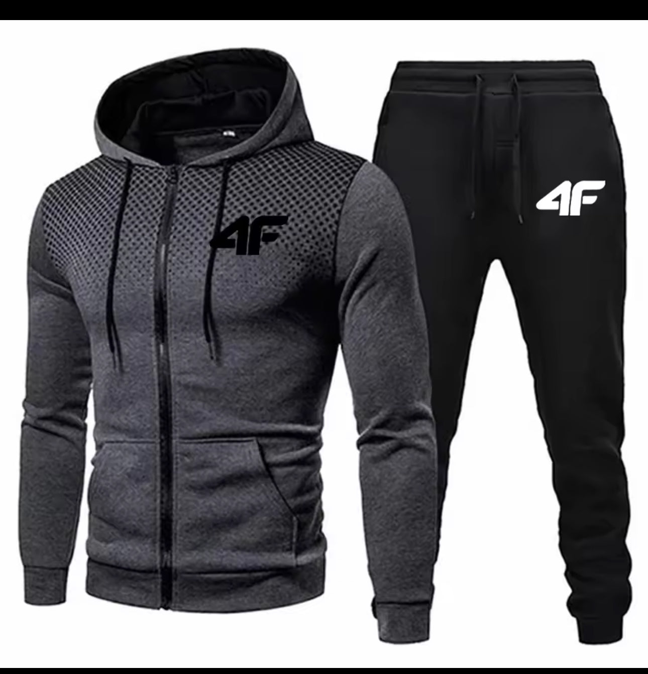 Men's Tracksuit Hooded Casual Jogger set