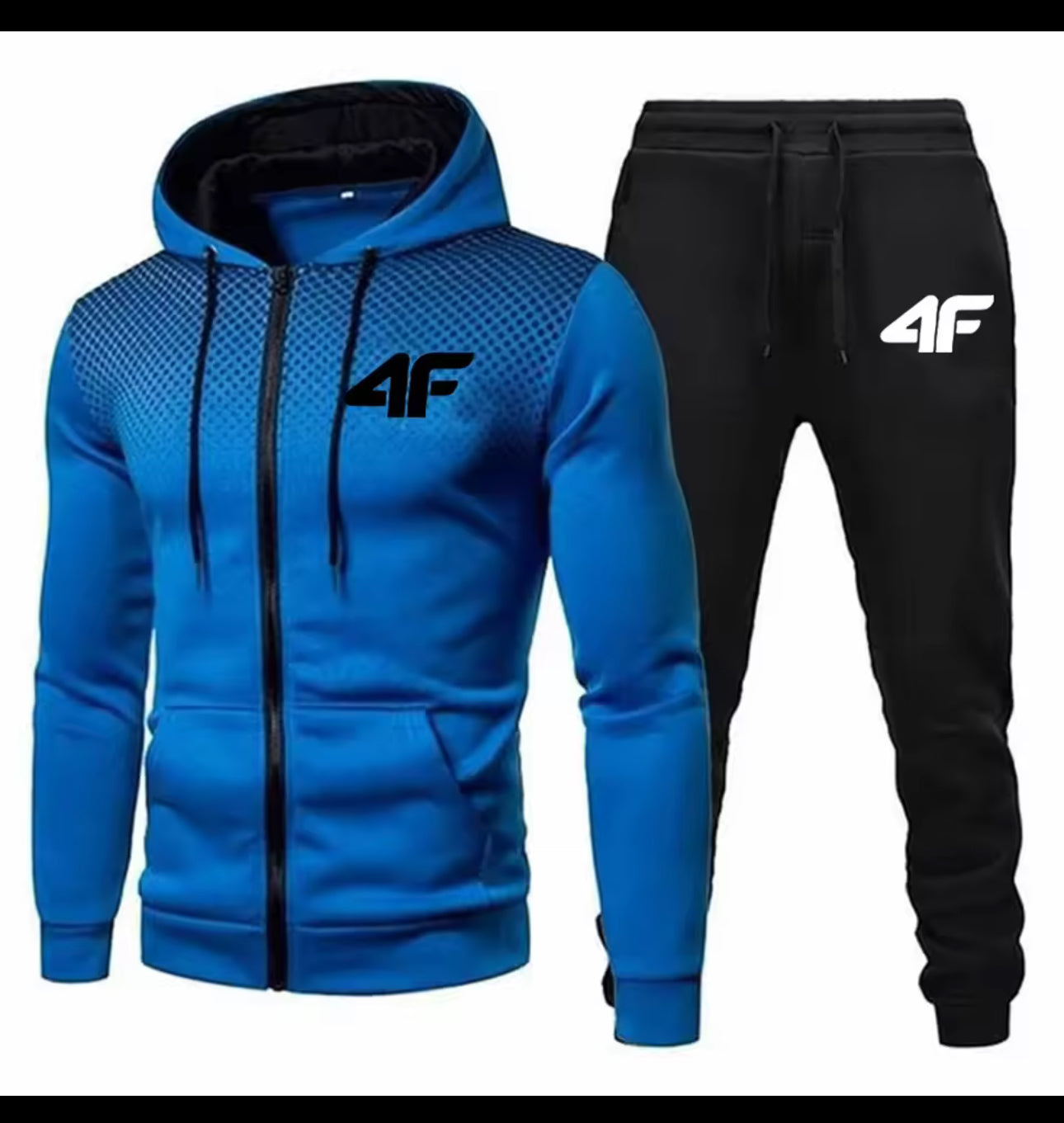 Men's Tracksuit Hooded Casual Jogger set