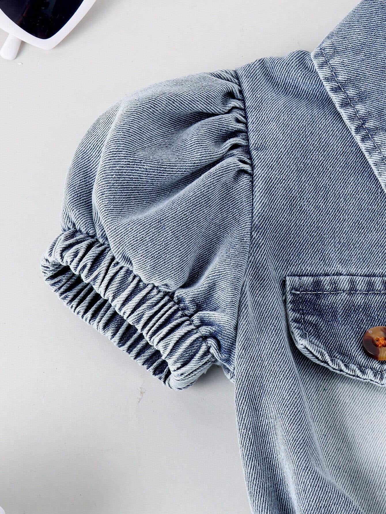 Young Girl 2Pcs/Set Jumpsuit Section, Summer